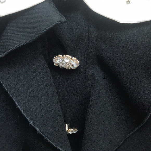 Betsy Johnson dress lined dress black/white,NWT - Picture 9 of 16